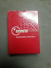Northwest Airlines NWA Vintage Playing Deck Of Cards Sealed New picture