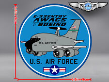U.S. AIR FORCE US USAF ROUND PUDGY BOEING 707 B707 E3 SENTRY AWACS DECAL STICKER picture