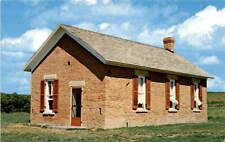 Freeman School, Homestead National Monument, pioneers, education, Postcard picture