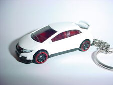 HOT 3D WHITE HONDA CIVIC TYPE R CUSTOM KEYCHAIN keyring key DOHC vTEC Hot Wheels picture