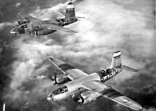 B-26C Marauder Military Bomber Aircraft-Lady Luck III & Black Magic IV-5x7 PHOTO picture