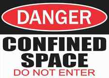 5in x 3.5in Do Not Enter Confined Space Magnet picture