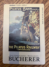 2002 Pilatus Bahn used ticket  Switzerland picture