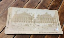 Antique 1895 Keystone Stereoview Card THE GRAND OPERA HOUSE PARIS FRANCE picture