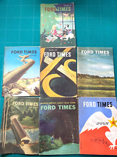 1946 FORD TIMES x 7 June-December Magazine Golden Jubilee Edition Francis Motors picture