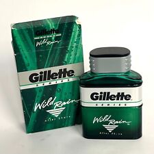 vintage 1993 Gillette series wild rain after shave 100ml picture