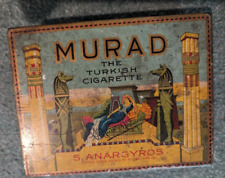 Vintage Murad The Turkish Cigarette Tin by Anargyros Lorillard Co. picture