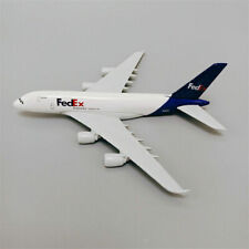 16cm Airplane Model Plane Air FEDEX Airways Airbus 380 A380 Aircraft Model Toy picture