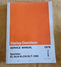 Harley Davidson Sportster 1970-1978 AMF XL/XLH/XLCH/XLT-1000 Service Manual picture
