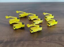 8x Yellow AIRCRAFT DE-ICING TRUCKS GSE Ground Vehicle Models 1:400 Scale Diorama picture