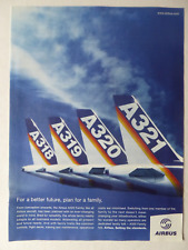 9/2003 PUB AVION AIRBUS A318 A319 A320 A321 AIRLINER AIRCRAFT ORIGINAL AD picture