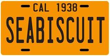 Seabiscuit Race Horse 1938 California License Plate  picture