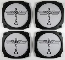 Early Boeing Logo Coasters, Set of 4, Vintage Aviation, B-17  I-PI-0102A picture