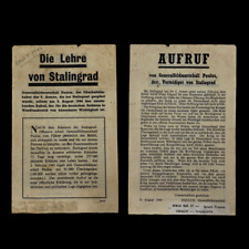 WWII D-Day Operation Cobra Brest 1944 Allied Dropped German Propaganda Leaflet picture