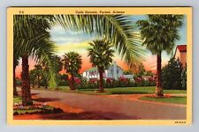 Tucson AZ-Arizona, Calle Encanto, Antique, Vintage Souvenir Postcard picture