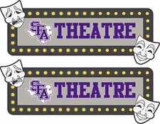 StickerTalk StickerTalk Officially Licensed SFA Theatre Stickers, 5 inches x ... picture