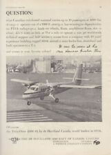 What Canadian mammal carries 19 passengers De Havilland Twin-Otter ad 1966 picture