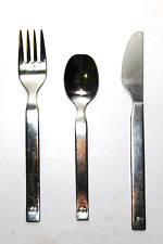 Iberia Airlines Vintage Stainless Steel Cutlery Set Of Knife Fork Spoon picture