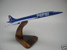 Concorde Pepsi Cola SST Airplane Desktop Wood Model Regular  picture