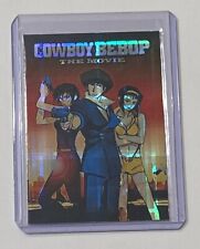 Cowboy Bebop Limited Edition Artist Signed “Anime Classic” Refractor Card 1/1 picture