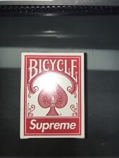 Supreme x Bicycle Mini Playing Card Deck (FW21-BMPC) Mini - NEW Sealed picture