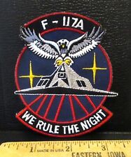 USAF US Air Force F117A Nighthawk Stealth Jet Fighter Plane Rule The Night Patch picture