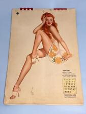 The 1945 Esquire Alberto Vargas Calendar Complete 12 Months Excellent Condition picture