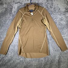 Beyond Clothing Shirt Men's L Combat Tactical 1/4 Zip Pullover Long Sleeve 