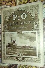 P&O And British India Co's Diary And Almanack 1929. Very FINE CONDIT OCEAN LINER picture