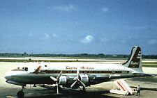Vintage Postcard Capital Airlines Douglas DC-6 Airways Transportation Airplane picture