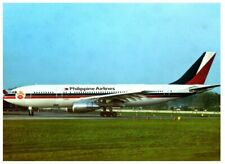Philippine Airlines Airbus A 3008 Airplane Postcard  picture