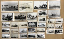 Vintage Municipal Railway Railroad Photographs Oakland 1950’s Lot of 32 picture