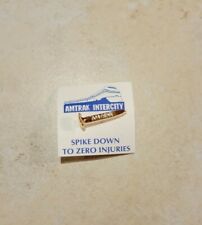 Amtrak Railroad Spike Lapel Pin - New in Package picture