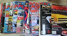2000, 2001, 2002, 2003, 2004 Pontiac Enthusiast magazines lot of 28 picture