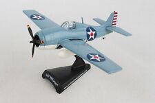 Daron Postage Stamp USN Grumman F4F Wildcat 1/87 with stand. picture