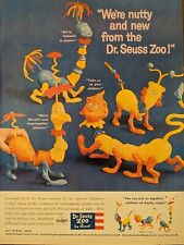 1959 Vintage Dr Suess Zoo Plastic Play Toys For Young Children By Revell picture