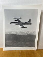 Lockheed F-94 Starfire Fighter Interceptor Aircraft USAF Kodak Paper picture