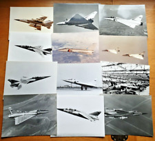 12 x Dassault Mirage photographs - press releases & official media picture