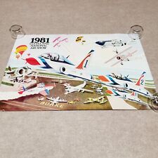 Vtg Cleveland National Air Show Poster U.S. Air Force Thunderbirds Main Event picture
