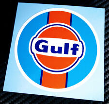 GULF OIL Racing Livery Logo • Vintage Style Sticker • Decal   picture