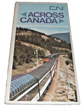 CANADIAN NATIONAL 1970 ACROSS CANADA MAP  picture