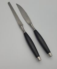 Top Flite SR Mid Century Modern Carving Set Japan Wood Stainless Steel 1955 picture