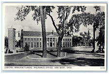 c1950's Central Manufacturers Insurance Office Van Wert Ohio OH Vintage Postcard picture