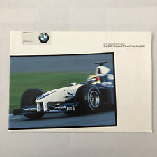 2001 BMW Williams F1 Team Collection Clothing and Lifestyle Accessories Brochure picture