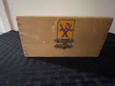 Vintage X-Acto Craft Tool Box in Original Dovetail Wooden Box picture