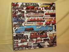 TRAIN PUZZLE ALL ABOARD CHALLENGER 600+ PC CARS COMPLETE P120 GREAT NORTHERN. picture